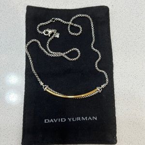 COPY - David Yurman crossover necklace